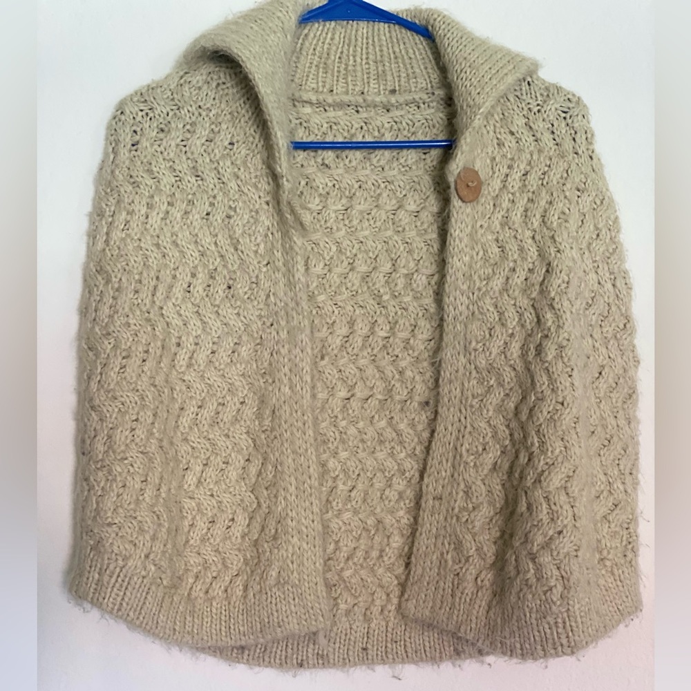 Cape sweater